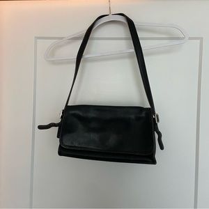 Vintage black Coach shoulder bag